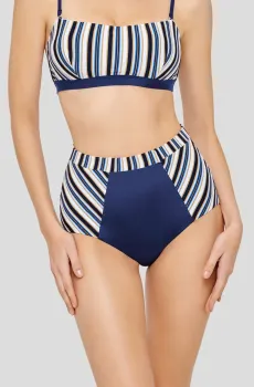 Женские синие трусики от купальника Синий 36 MARC&ANDRE L2012-Z-HRB