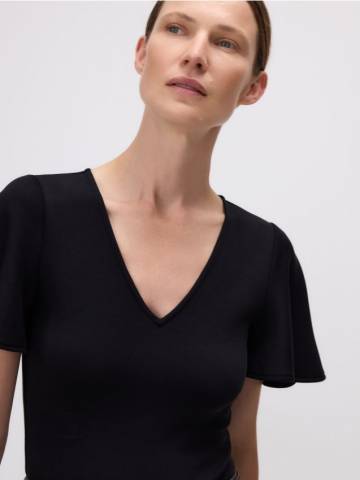 Reserved - LADIES` BLOUSE BODY - чорний - 418GA-99X Reserved - LADIES` BLOUSE BODY - чорний - 418GA-99X