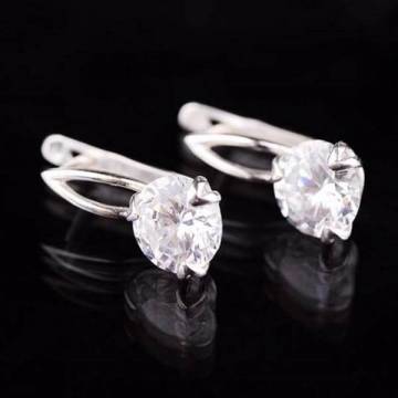 Серьги (фианит) 12747 Серьги (фианит) 12747