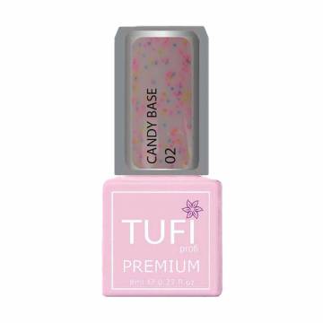 База для гель-лака Tufi profi Premium Candy Base, 02 Макарун, 8 мл База для гель-лака Tufi profi Premium Candy Base, 02 Макарун, 8 мл