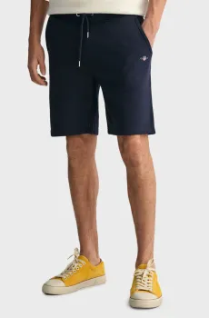 Мужские темно-синие шорты REG SHIELD SWEAT Синий XL Gant 2009027