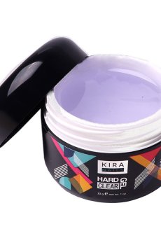 Уценка! Гель для наращивания ногтей Kira Nails Hard Gel, Clear, 30 г