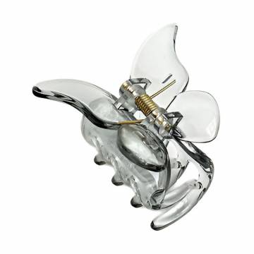 Заколка для волос Miso Краб, бабочка, серая, 4*5 см, 1 шт (N037/5) Заколка для волос Miso Краб, бабочка, серая, 4*5 см, 1 шт (N037/5)