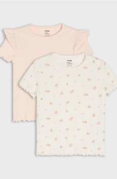 Бавовняна футболка 2 pack - різнобарвний