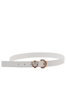 Pinko Women Textured Leather Reversible Belt