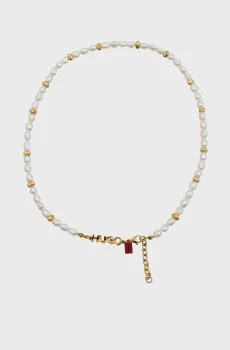 Женское белое ожерелье Белый ONESIZE HUGO 50552603;710