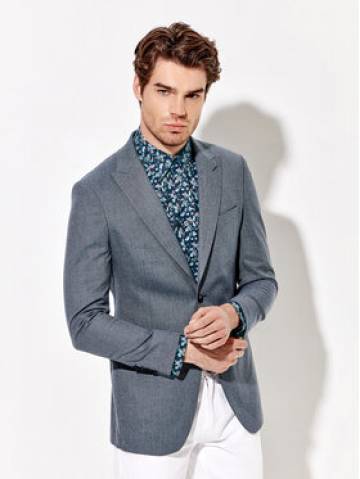 Rage Age Піджак Geronimo Голубий Regular Fit Rage Age Піджак Geronimo Голубий Regular Fit