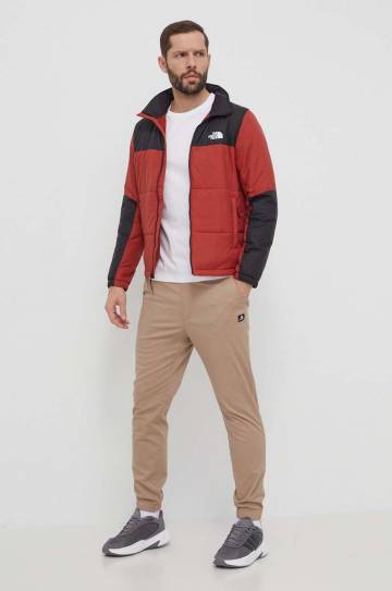 Хлопковая футболка The North Face мужская цвет белый с принтом NF0A87NUFN41 Хлопковая футболка The North Face мужская цвет белый с принтом NF0A87NUFN41