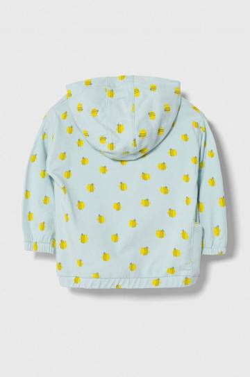 Кофта для младенцев United Colors of Benetton с капюшоном узор Кофта для младенцев United Colors of Benetton с капюшоном узор