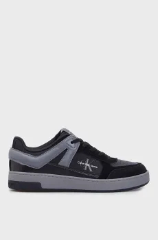 Мужские черные сникерсы BASKET CUP LOW LACEUP LTH ML MTR Черный 44 Calvin Klein YM0YM00994