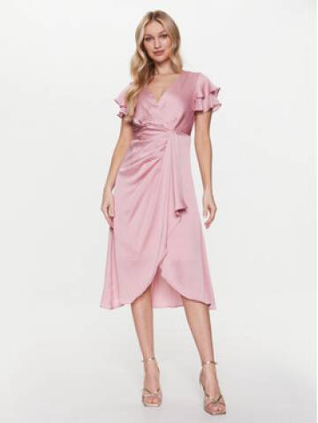 DKNY Коктейльна сукня DD2KM406 Рожевий Regular Fit DKNY Коктейльна сукня DD2KM406 Рожевий Regular Fit