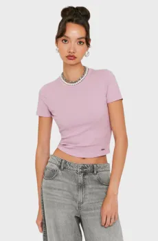 Женская розовая футболка Розовый XXS Tally Weijl STSCOBORIO