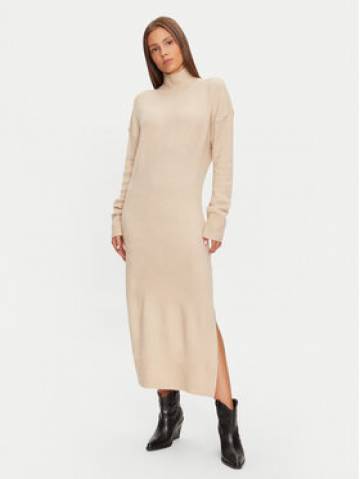 Brave Soul Трикотажна сукня LKD-230MINGLGBST Бежевий Regular Fit Brave Soul Трикотажна сукня LKD-230MINGLGBST Бежевий Regular Fit