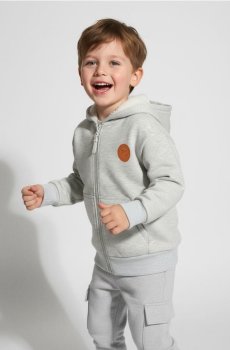 Тепліша толстовка з капюшоном - сірий