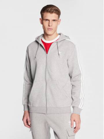 adidas Світшот 3-Stripes ED5969 Сірий Regular Fit adidas Світшот 3-Stripes ED5969 Сірий Regular Fit