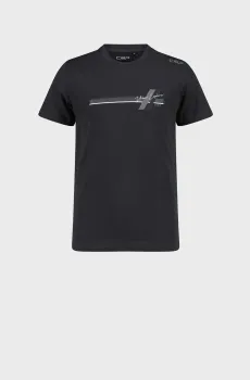 Детская черная футболка Черный 152 CMP 30T9364-64UT