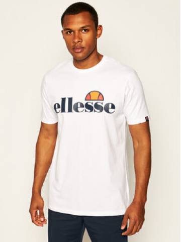 Ellesse Футболка Sl Prado Tee SHC07405 Білий Regular Fit Ellesse Футболка Sl Prado Tee SHC07405 Білий Regular Fit