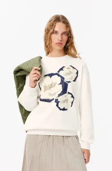 Женский белый свитшот Белый 36 Lacoste SF412570V