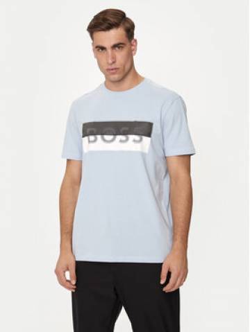 Boss Футболка Tee 9 50512998 Голубий Regular Fit Boss Футболка Tee 9 50512998 Голубий Regular Fit