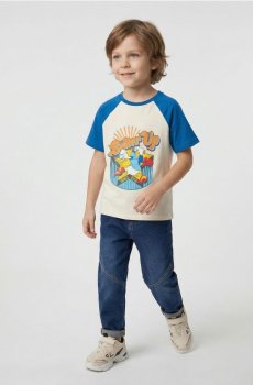 Бавовняна футболка з принтом Donald Duck - різнобарвний