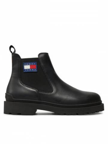 Tommy Jeans Челсі EM0EM01448 Чорний Tommy Jeans Челсі EM0EM01448 Чорний