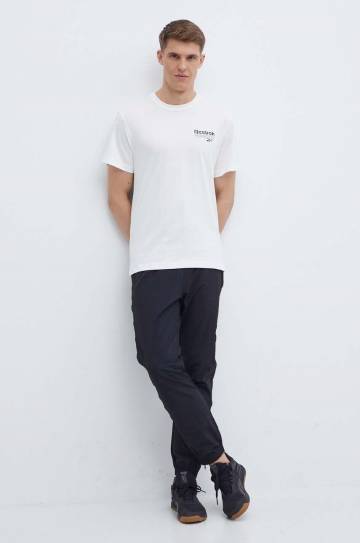 Спортивные штаны Reebok Classic Basketball цвет чёрный однотонные 100075509 Спортивные штаны Reebok Classic Basketball цвет чёрный однотонные 100075509