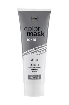 Тонирующая маска для волос 3 в 1 Unic Color Mask 10/16 Ash, 250 мл
