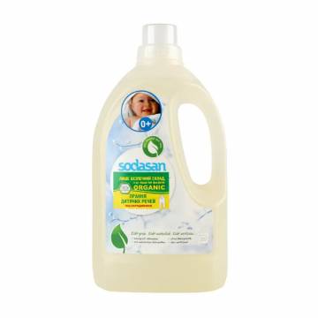 Жидкое средство для стирки Sodasan Color Sensitiv 20 стирок, 1.5 л Жидкое средство для стирки Sodasan Color Sensitiv 20 стирок, 1.5 л