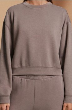 Світшот basic - кавовий