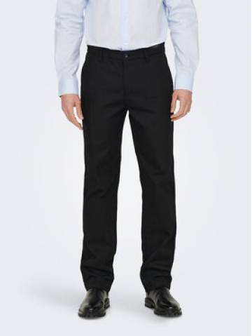 Only & Sons Штани з тканини Edge-Ed 22024468 Чорний Relaxed Fit Only & Sons Штани з тканини Edge-Ed 22024468 Чорний Relaxed Fit