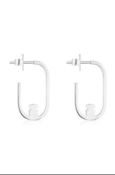 Серебряные серьги Tous