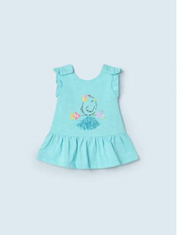 Mayoral Повсякденна сукня 1823 Голубий Regular Fit Mayoral Повсякденна сукня 1823 Голубий Regular Fit