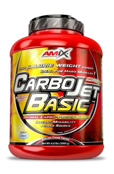 Гейнер Amix Nutrition CarboJet Basic Клубника, 3 кг