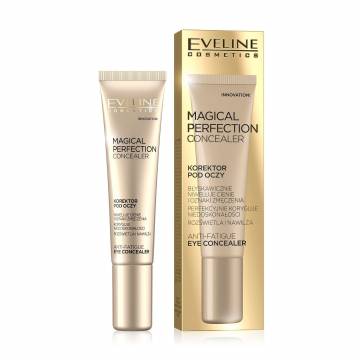 Консилер для кожи вокруг глаз Eveline Cosmetics Magical Perfection Concealer Anti-Fatigue Eye Concealer, 01 Light, 15 мл Консилер для кожи вокруг глаз Eveline Cosmetics Magical Perfection Concealer Anti-Fatigue Eye Concealer, 01 Light, 15 мл