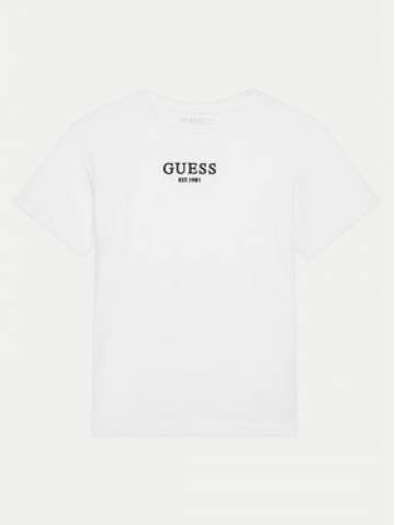Guess Футболка L4BI07 J1314 Білий Regular Fit Guess Футболка L4BI07 J1314 Білий Regular Fit