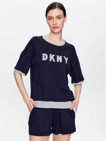 DKNY Піжама YI3919259 Cиній Regular Fit DKNY Піжама YI3919259 Cиній Regular Fit