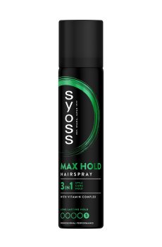 Лак для волос SYOSS Max Hold Hairspray фиксация 5 (максимальная), 75 мл