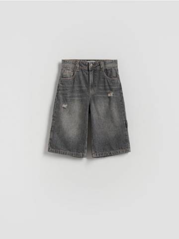 Reserved - Джинсові шорти - сірий - 3506G-90J