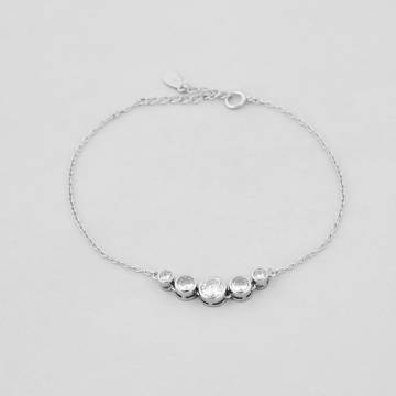 Серебряный браслет Minimal 550357б Серебряный браслет Minimal 550357б