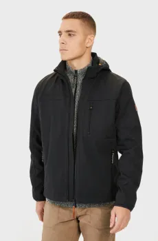 Мужская черная куртка Черный 56 Camel Active 430120-9N61-88