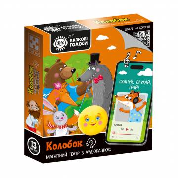 Развивающая игра Vladi Toys Колобок, от 3 лет, 13 элементов (VT3206-38) Развивающая игра Vladi Toys Колобок, от 3 лет, 13 элементов (VT3206-38)