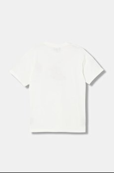 Детская хлопковая футболка Emporio Armani