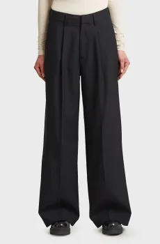 Женские черные шерстяные брюки Fluid Черный 26 G-Star RAW D27067,E200