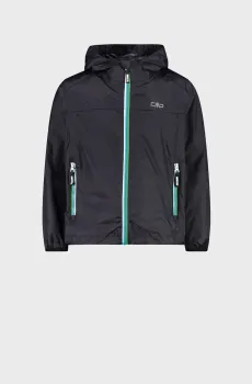 Детская темно-синяя ветровка WATER REPELLENT JACKET RAIN FI Синий 128 CMP 3X57624-U423