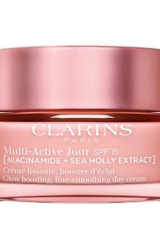 Дневной крем для лица Clarins Multi-Active Jour SPF 15 Niacinamide + Sea Holly Glow Boosting Line-Smoothing Day Cream, 50 мл