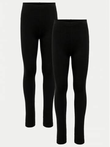 Kids ONLY Набір з 2 пар легінсів 15333816 Чорний Slim Fit Kids ONLY Набір з 2 пар легінсів 15333816 Чорний Slim Fit