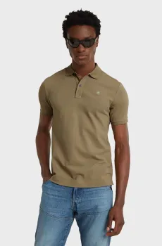Мужское оливковое поло Dunda Оливковый S G-Star RAW D11595,5864