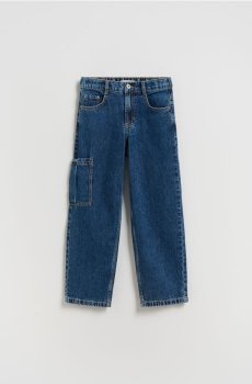 Reserved - Джинси straight fit - синій - 361HN-55J