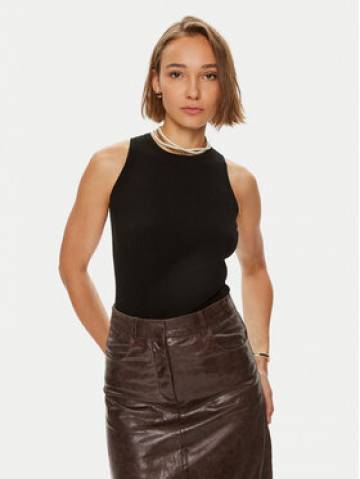 Weekend Max Mara Топ Olimpo 2425366021 Чорний Slim Fit Weekend Max Mara Топ Olimpo 2425366021 Чорний Slim Fit
