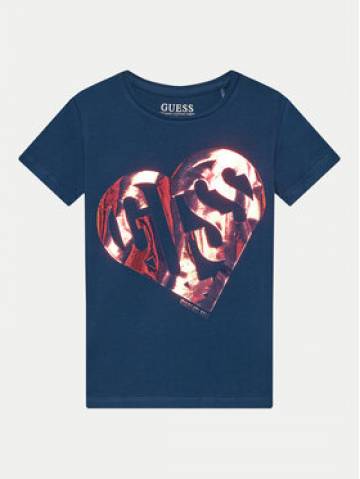 Guess Футболка J4YI42 K6YW4 Cиній Regular Fit Guess Футболка J4YI42 K6YW4 Cиній Regular Fit